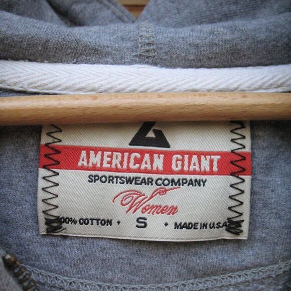 American Giant Classic Zip Front Hoodie Jacket - Picture 9 of 9